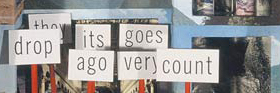 detail from Bittersweetlove's Cabinet of Curious Cure-alls, box assemblage by Frank Turek