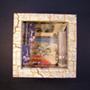 "Skittish" box assemblage by Frank Turek